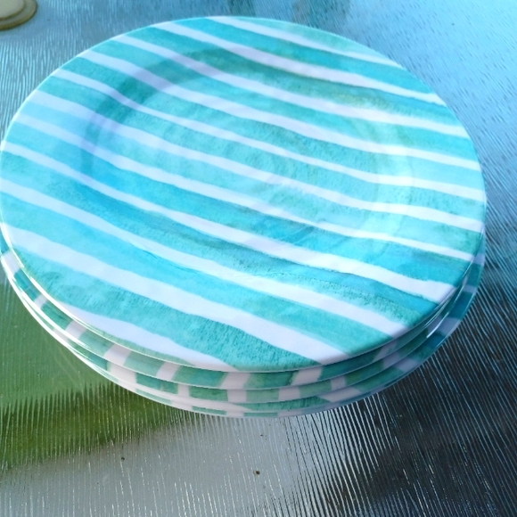 Prima Design 6 Melamine Dinner Plates NWOT - Picture 2 of 6
